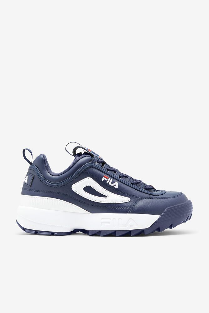 Fila Trainers Mens Navy Disruptor 2 Premium - Ireland 86253-FAQZ